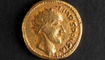 Sponsian fue emperador romano; moneda de oro siglos atrás clasificada como falsa lo confirma