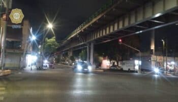 Policía resulta herido tras impedir asalto cerca del AICM, agresores huyen