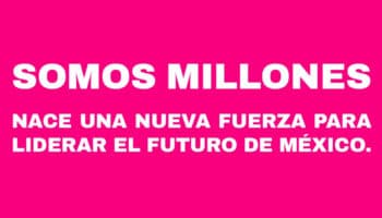 Presentan ante el INE 'Somos México', el partido que buscan constituir el Frente Cívico y la 'Marea Rosa'