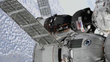 Llega Soyuz MS-27 con tres tripulantes a la Estación Espacial Internacional | Video