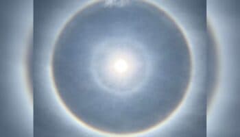 Galería | ¡Halo Solar sorprende a la CDMX!