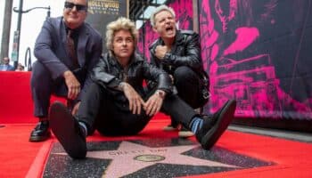 Green Day recibe su estrella en el Paseo de la Fama de Hollywood