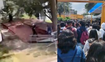 Estudiante del CCH Sur mata a compañero y agrede a trabajador dentro de la escuela