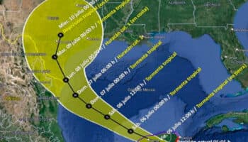 ¿A dónde se dirige el huracán Beryl tras su paso por México?
