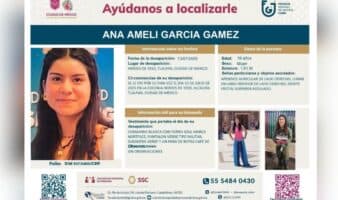 Se cumplen dos meses de la desaparición de Ana Amelí en el Ajusco; su familia exige apoyo a Harfuch en la búsqueda
