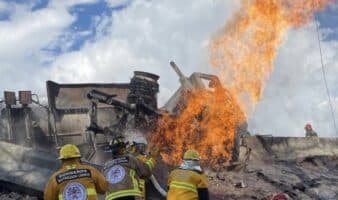 Video | Momento exacto de la explosión de pipa en Iztapalapa