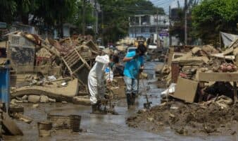 Gobierno eleva a 76 la cifra de muertos por fuertes lluvias en México