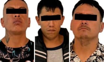 Detienen a tres investigados por múltiples robos a casas de empeño en Edomex