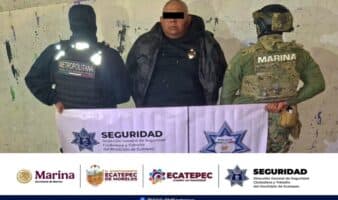Edomex | Aseguran operador de 'La Chokiza' en el Tianguis de la Guadalupana, Ecatepec