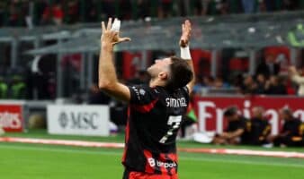 Santiago Giménez se queda sin Supercopa de Italia en Riad