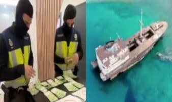 Golpe al tráfico de cocaína: España desmantela flota de abasto con narcolanchas