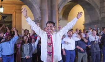 Cómputos de revocación de mandato en Oaxaca indican continuidad de Salomón Jara