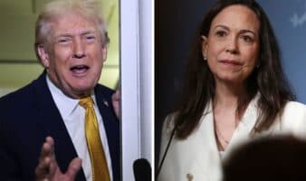 Trump retiró apoyo a Machado por aceptar Nobel de la Paz: Washington Post