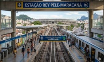 Renombran estación del metro carioca como "Rey Pelé-Maracaná"