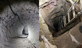 Hallan narcotúnel de 'Los Salazar' en la frontera de Nogales, Sonora con Arizona