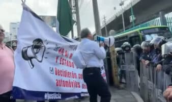 Jueces y magistrados en retiro denuncian encapsulamiento en protesta; exigen pagos pendientes