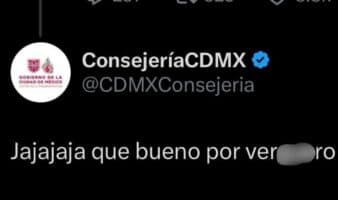 Tras grosera publicación, Consejería CDMX asegura que hackearon su cuenta