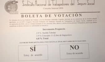 Trabajadores denuncian boletas sin folio para la consulta salarial del IMSS